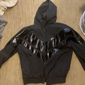 TopShop puffer jacket w inside fur. Size 8-10 US